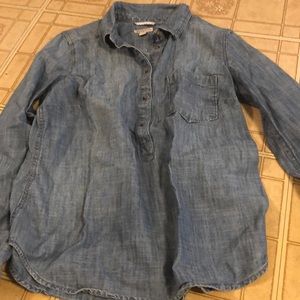 Denim Button Up!